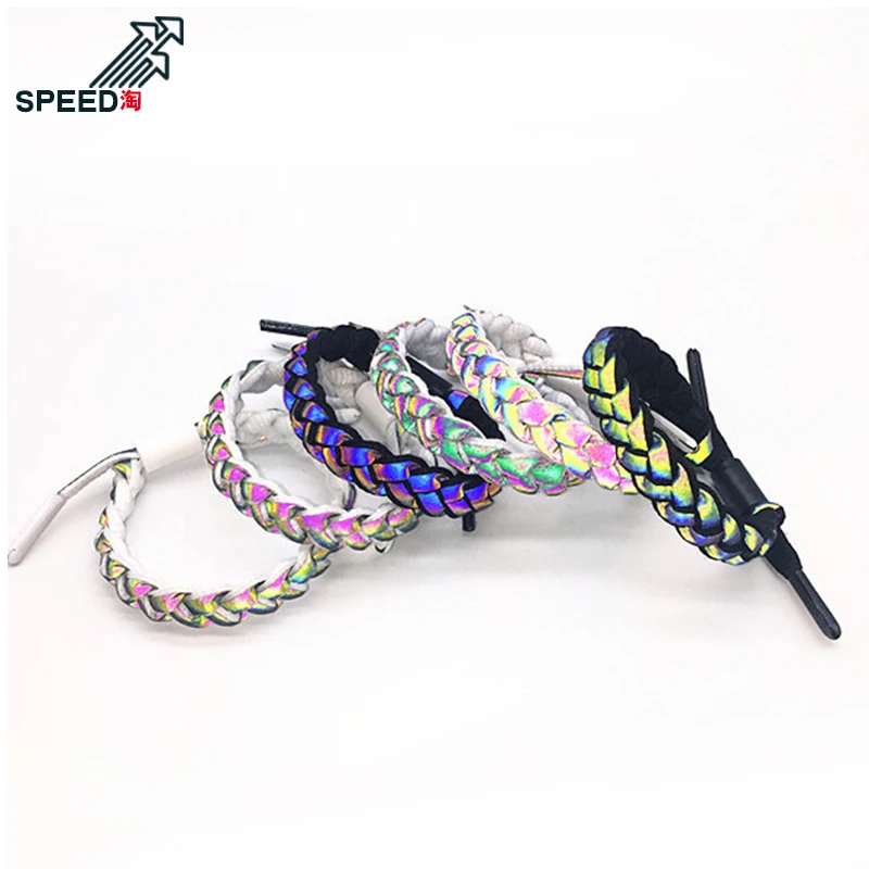 Новинка 2019 голографический отражающий браслет для пары черно-белый ювелирное