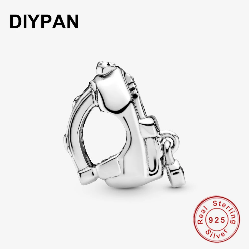 Подходит к оригиналу Pandora браслет с шармами 925 пробы серебро рюкзак шарма бусины