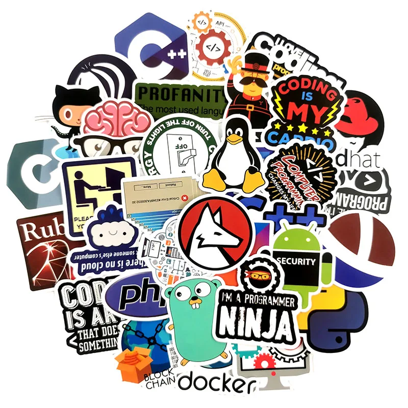 10/50 шт./упаковка наклейки для ноутбуков | Игрушки и хобби