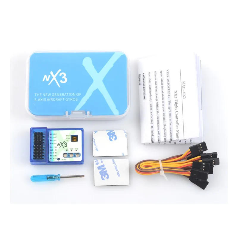 

NX3 PRO Flight Controller 3D Flight Gyroscope Gyro Stabilizer Balance for RC Fixed-wing Aircraft Airplane FPV Racing Drone