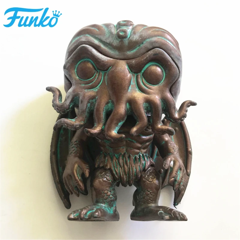 N-Coppery Funko DC The Batman, который смеется, Hellboy The Call of Cthulhu, фигурка, игрушки, коллекция, виниловая модель, рождественский подарок для детей на день рождения - Цвет: N-Coppery