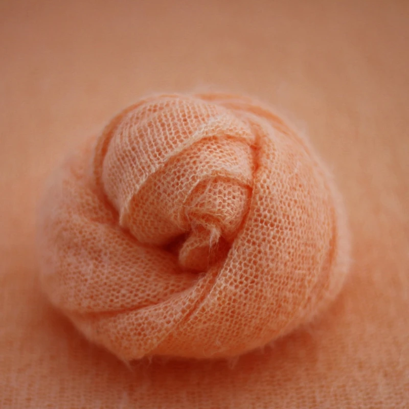 

Newborn Photography Baby Mohair Receiving Blanket Infants Sleeping Swaddle Wrap