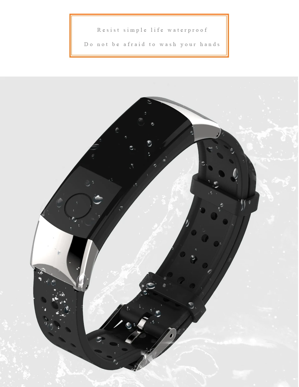 Спортивный силиконовый ремешок для huawei Honor Band 3 Смарт-часы сменный Браслет для huawei Honor 3 Аксессуары для смарт-браслета