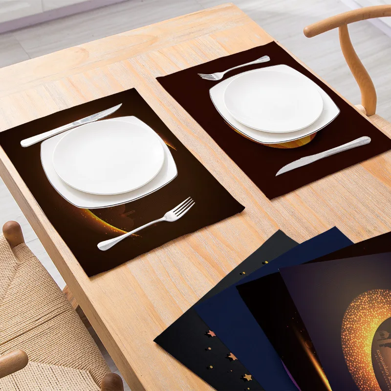 Коврики водонепроницаемые хлопковые льняные мусульманские Ид Аль Фитр Рамадан