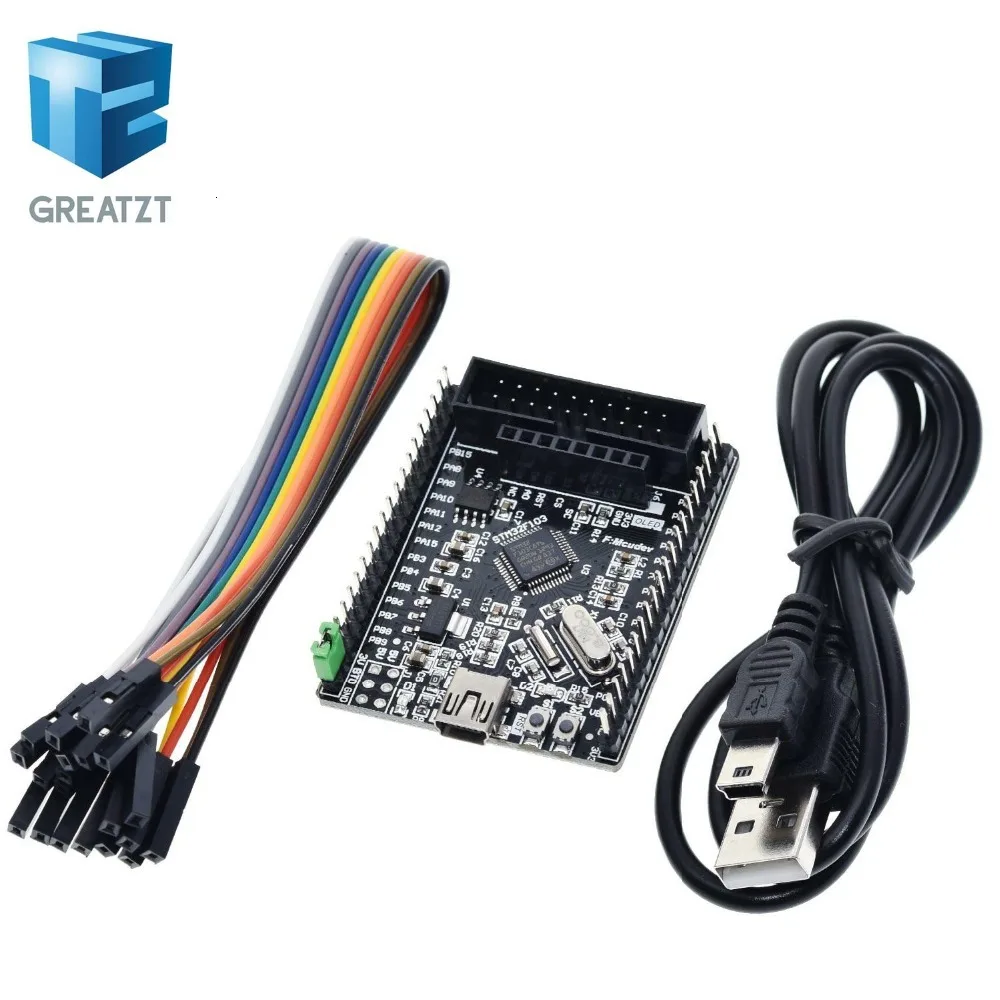 GREATZT 1 шт. stm32f103c8t6 stm32f103 stm32f1 stm32 системная плата обучающая доска оценочный комплект макетная плата