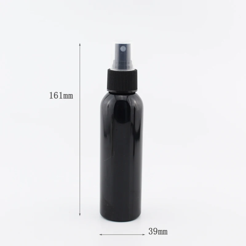 120 мл X 40 черный распылитель воды пустой пластиковый косметический флакон, 120cc флакон духов