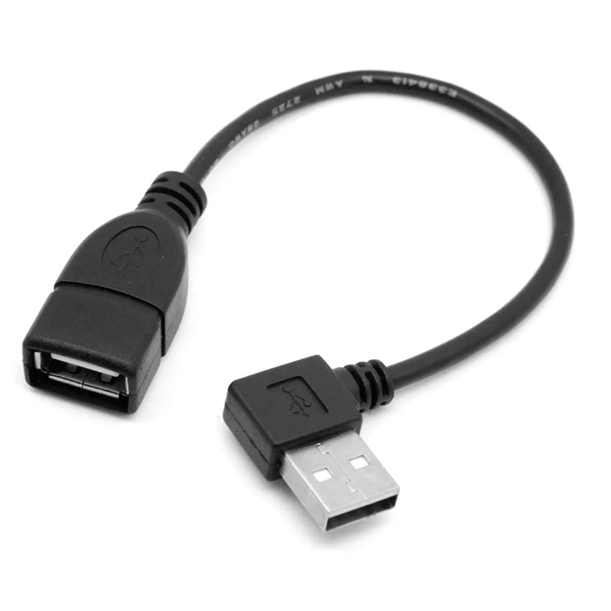 

USB Cable USB Adapter USB Adapter Cable USB 2.0 A type Cable Male to Female Right Angled USB Cable 0.1m 0.2m 0.4m