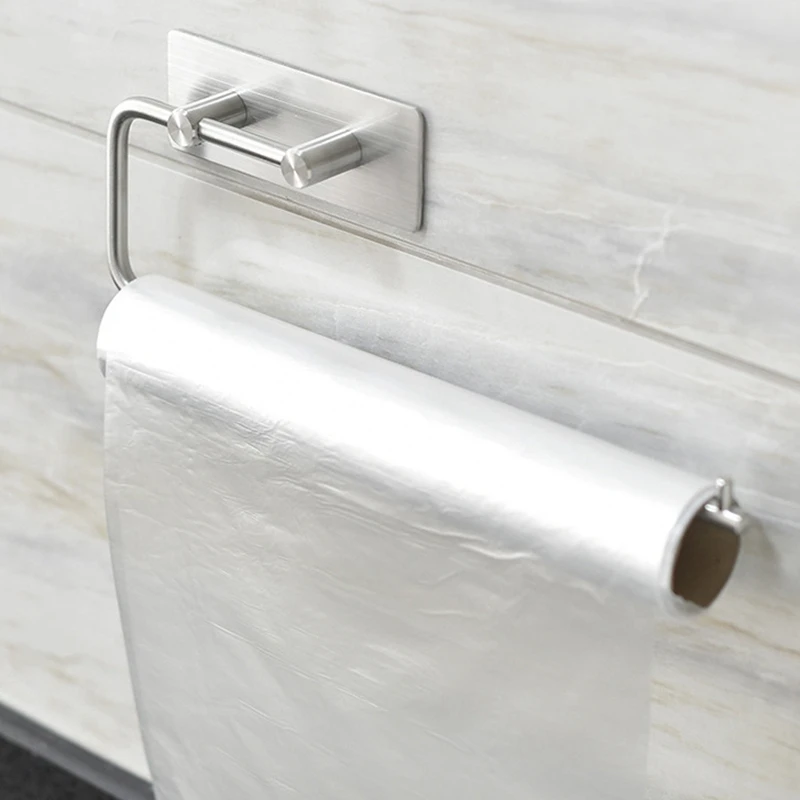 

Paper Towel Rack, Self-Adhesive Paper Towel Roll Rack,Wall-Mounted Paper Towel Rack, Suitable for Kitchen, Bathroom