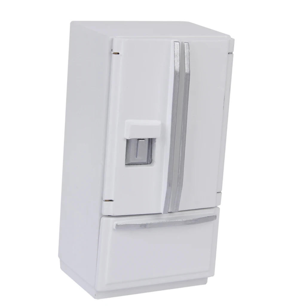 1/12 Dollhouse Miniature Furniture Fridge Refrigerator | Игрушечная мебель