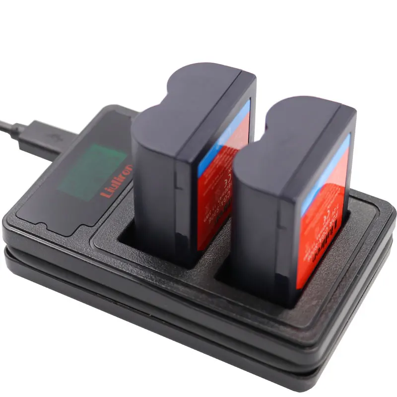 CGA-S006 S006 DMW-BMA7 S006A CGR-S006E Батарея + ЖК-дисплей двойной Зарядное устройство для
