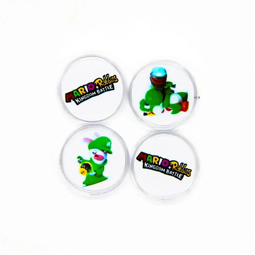 4 шт. новинка 2020 коллекция Amiibo Марио раббид Королевство битва круговая читаемая
