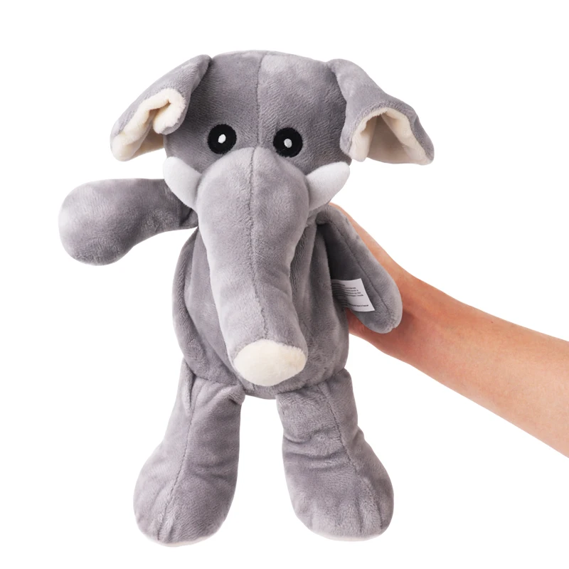 

23cm Super Cute Hot Pack Dumbo Stuffed Animal Plush Toy Cartoon Elephant Mineral beads Heat Therapy for Children Gifts Winter