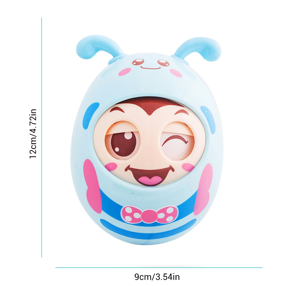 Детские погремушки мобильный кукольный колокольчик Wink Eyes Tumbler Прорезыватель