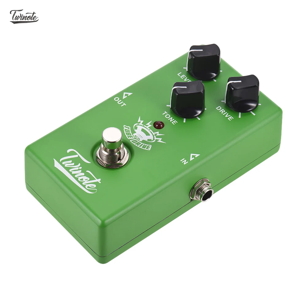 

Twinote TUBE DRIVE Guitar Effect Pedal Analog Overdrive Processsor Full Metal Shell with True Bypass Guitar Parts & Accessories