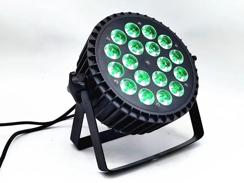 Лидер продаж алюминиевый литой прожектор 18x12 Вт RGBW 4 в 1 светодиодный par wash led Flat Can