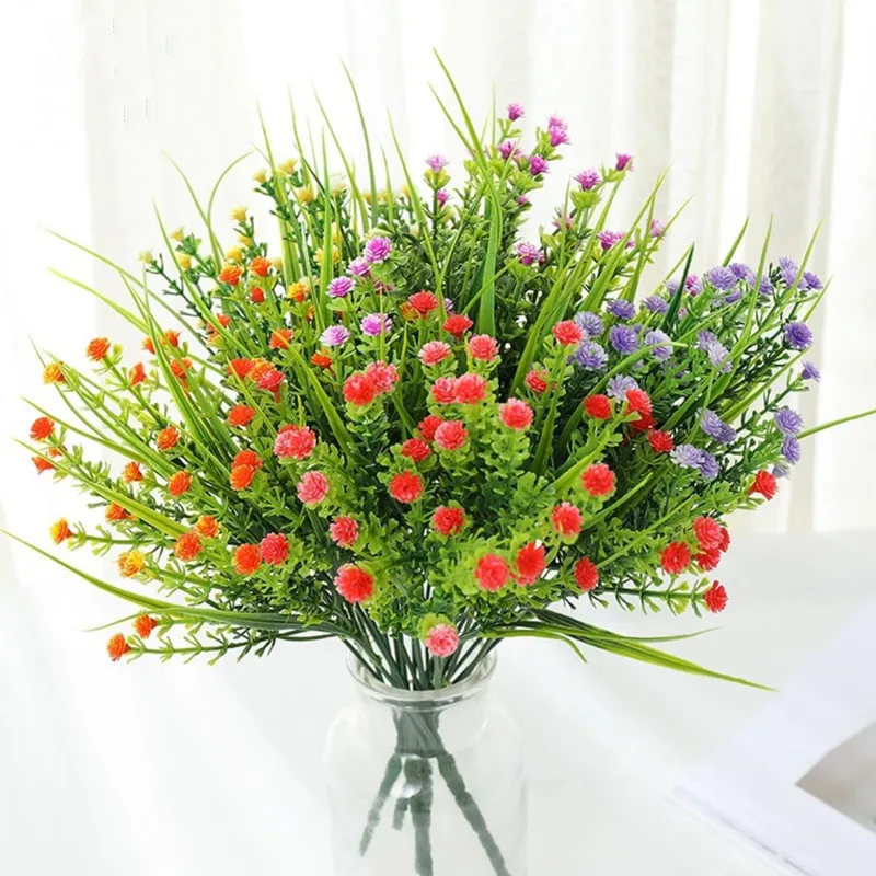 Один Букет 5 веток Милая Маргаритка из шелка искусственные декоративные цветы