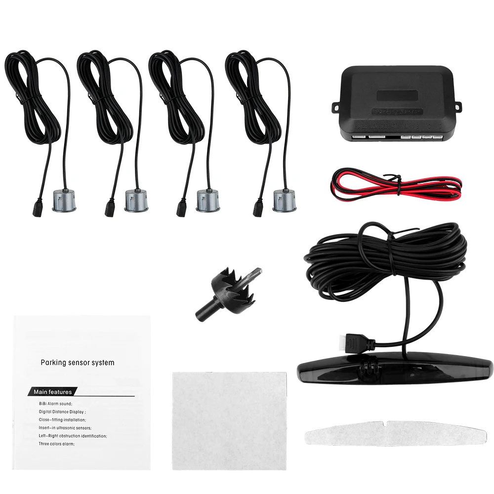 LEEPEE универсальный автомобильный радар заднего хода монитор Системы авто