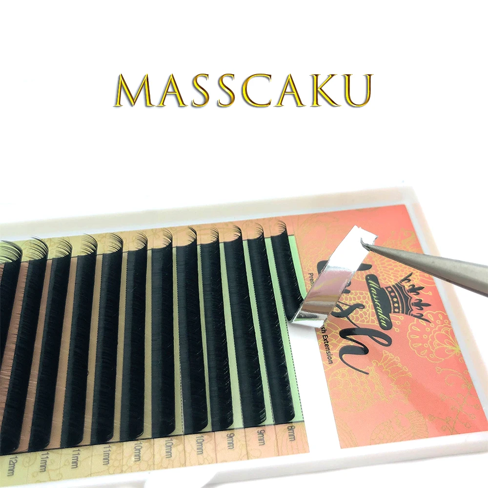 MASSCAKU 16 рядов/чехол 8 ~ мм и микс Премиум натуральный синтетический норка