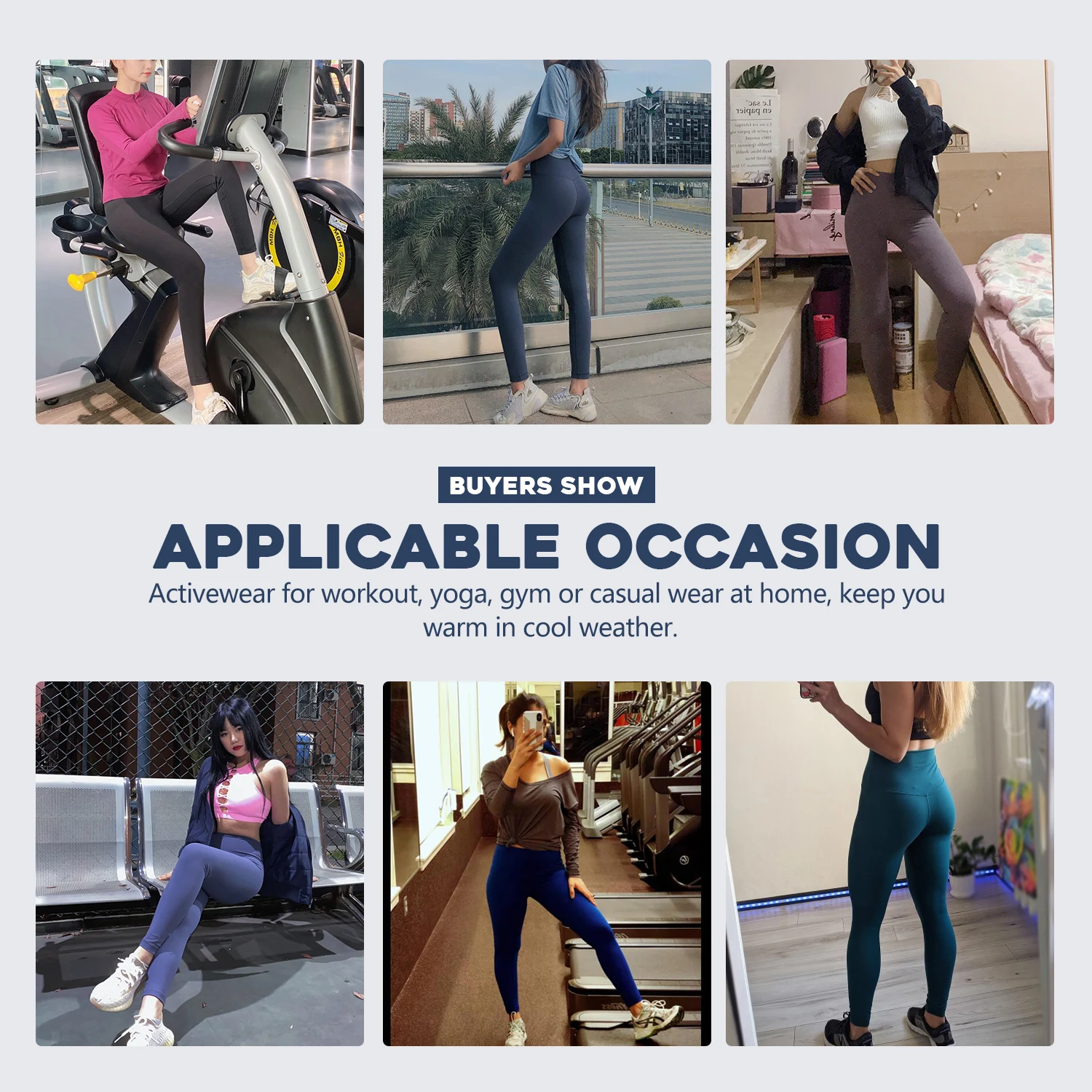 Women Leggings High Waisted Workout Pants 7/8 Yoga Leggings with Hole - Naked Feeling - 25 Inches