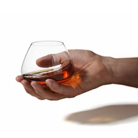 normann copenhagen rocking whiskey crystal glass cinon roly poly wine cup tumbler liquor cognac martell xo whisky brandy snifter