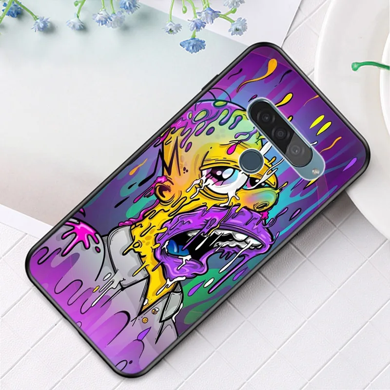 Чехол Cool The Simpsons для Google Pixel 6 Pro 5 5A 4 4A XL чехол LG Q60 V60 V50 V50S V40 V35 V30 черный мягкий