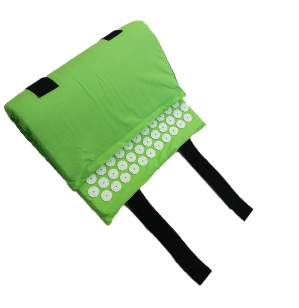 Массажный коврик для иглоукалывания йоги акупрессуры шипы Массажная подушка шеи