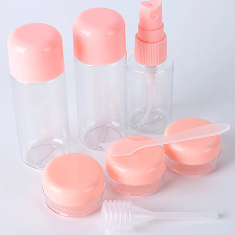 8 шт. путешествия бутылки комплект герметичным многоразового туалетно