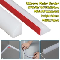 50 200cm bathroom water stopper dont slip water partition drywet separation flrood barrier rubber dam silicon water blocker