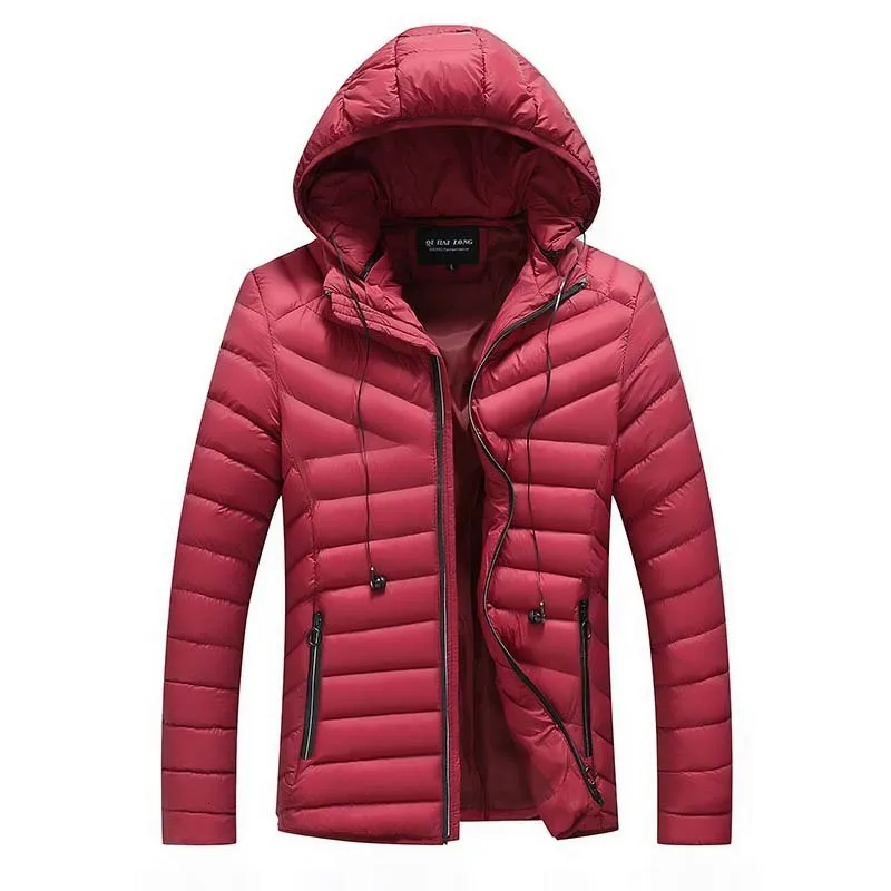 Зимние мужские 2019 новые Cato Wet Green Capuchon Jas Fat теплые куртки плюс размер M-4XL | Мужская