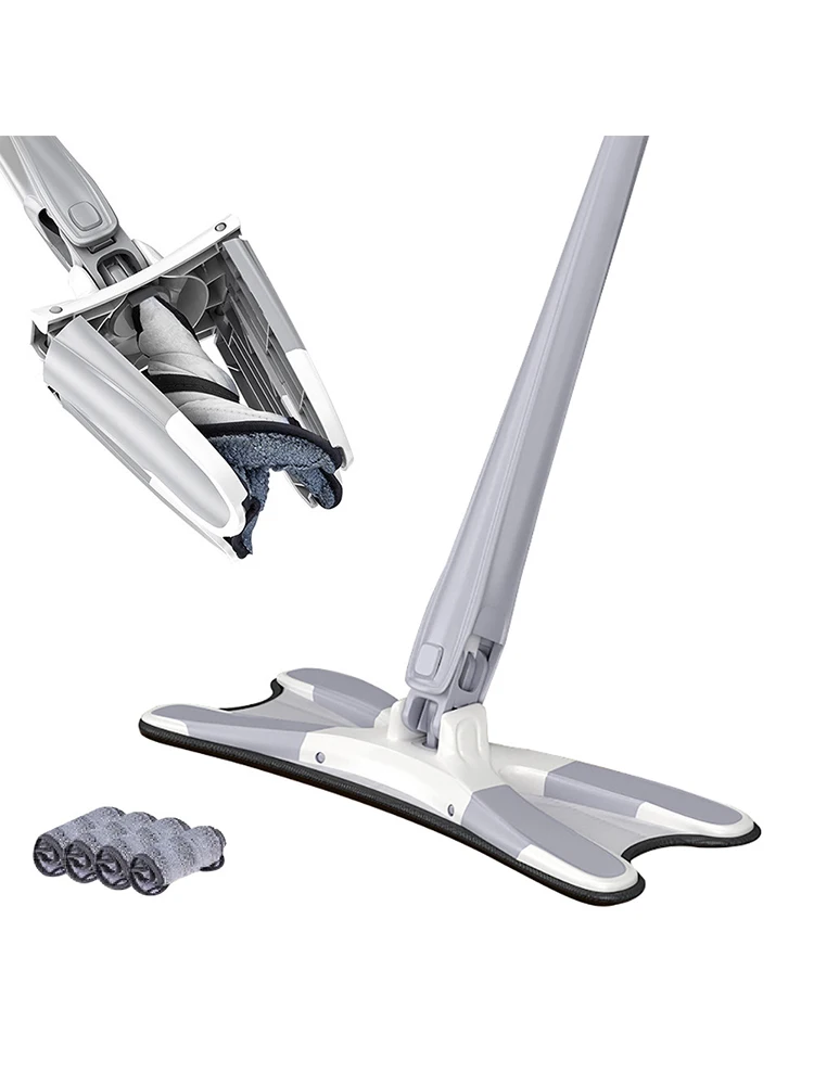 Плоские швабры X-Type 10 шт. тканевые головки для плоской аксессуары бытовой уборки |