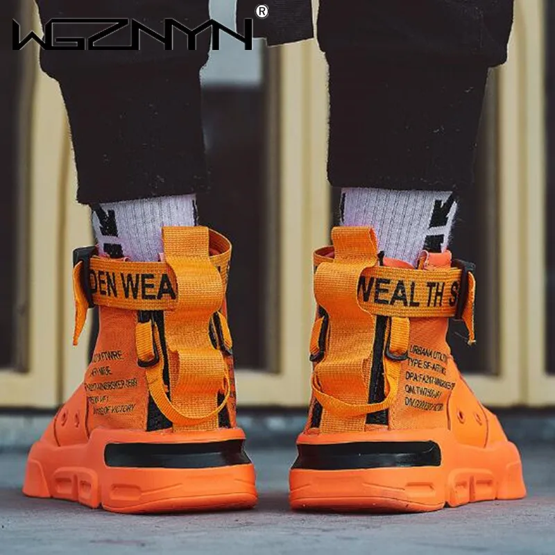 

High Top Men's Shoes Canvas Casual Sneakers for Man Outdoor Hot Sale Breathable Shoes Men Brand Trend Fashion Shoes Free Shiping
