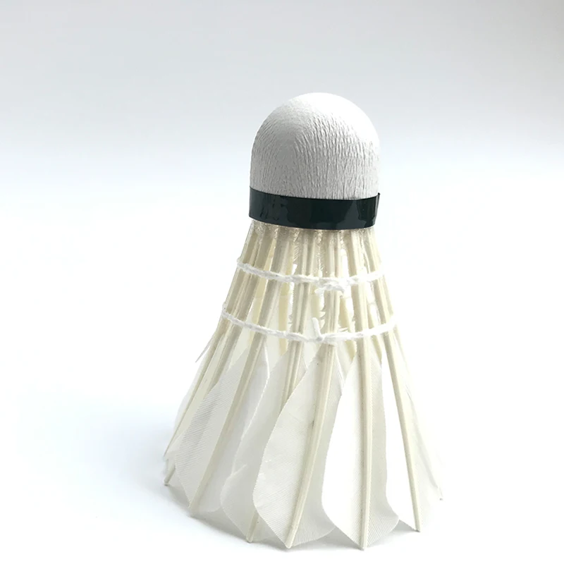 

Badminton Shuttlecock White Goose Board Feather Flying Stability Durable Shuttlecock Ball 3pcs/ 6pcs feather shuttlecock indoor