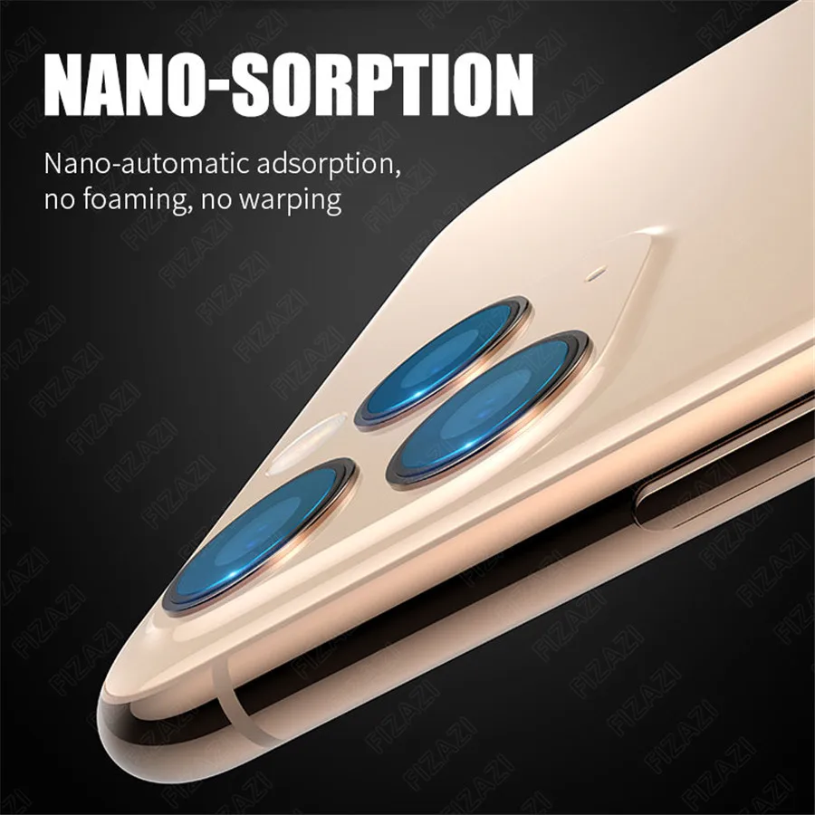2 шт iphone 11 X XS Max XR Pro задняя камера Объектив Закаленное стекло для Защита экрана