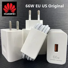 Huawei Mate 40 Pro SuperCharge Original Fast Charger 66W EU Quick Charge 6A Type C Cable Travel Adapter For Honor Nova 8 se