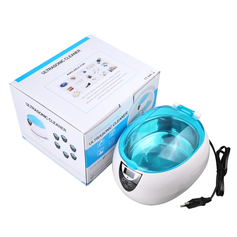 Jeken CE 5200A 0.75L ультра звуковая Ювелирная виниловая щетка Фотооборудование с