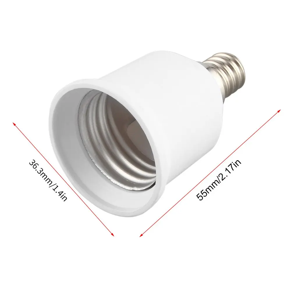 

1pcs E12 to E27 Socket Light Bulb Lamp Holder Adapter Plug Extender Lampholder Newest Hot Search