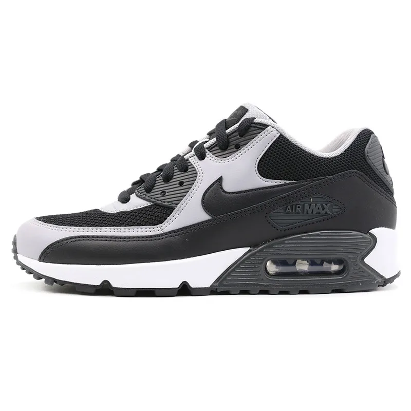 Оригинальные мужские кроссовки для бега Nike Air Max 90 эфирные, износостойкие, классические, спортивные, уличные, сетчатые, дышащие кроссовки 537384-111