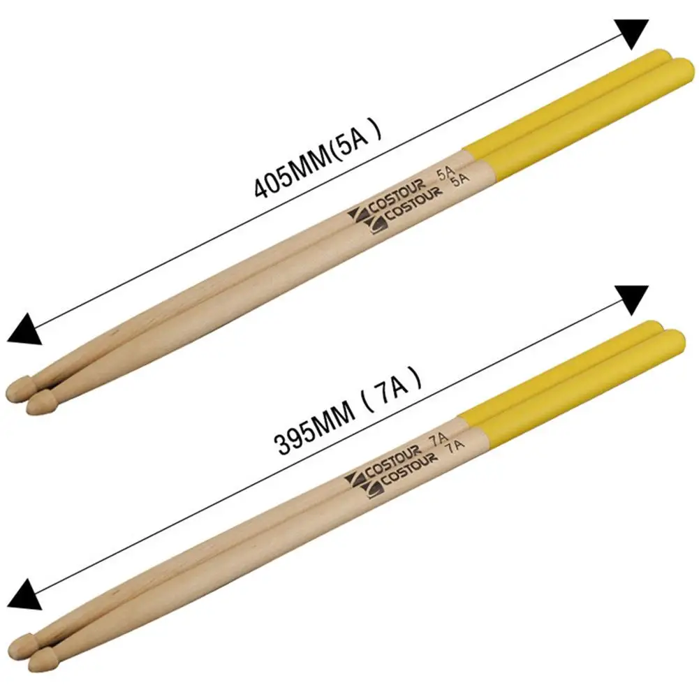 1 пара профессиональных перкуссионных барабанных палочек противоскользящие