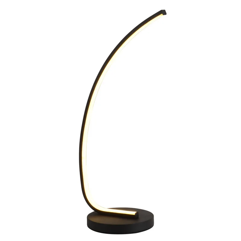 

Modern Table Lamps with Iron Acrylic Indoor Decoration Nordic Bedroom Reading-room Living Office Remote Control LED Desk Lights