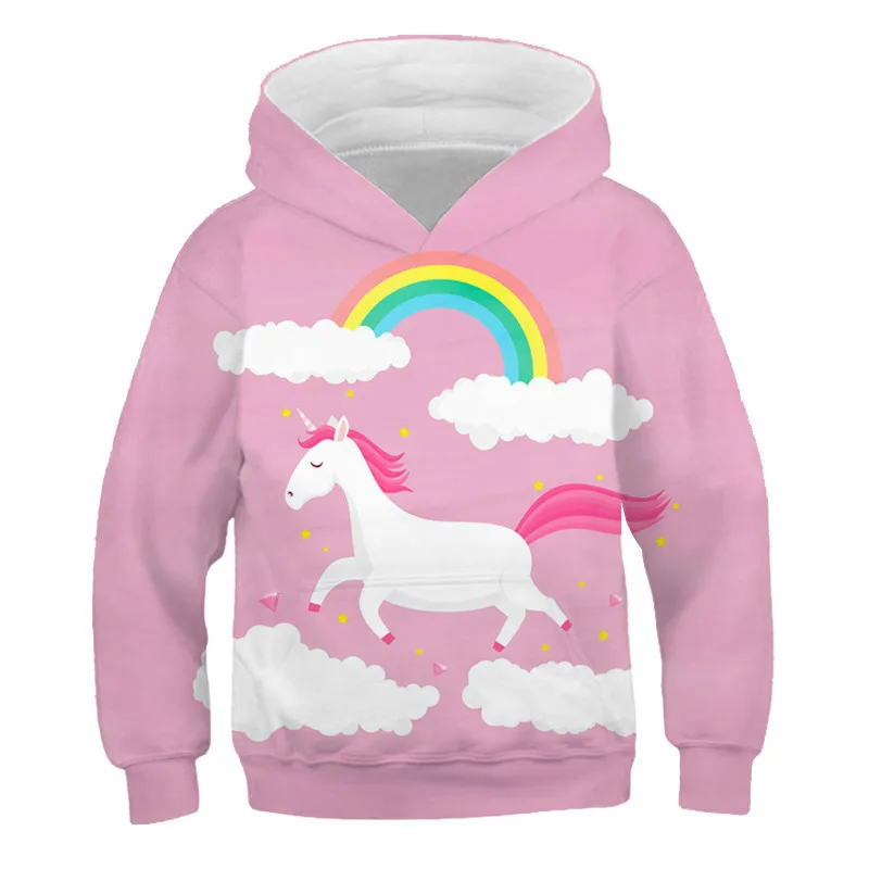 

Boys' and girls' hooded sweatshirts, 3D cartoon fashion casual cartoon funny cartoon hoodies, clothing tops