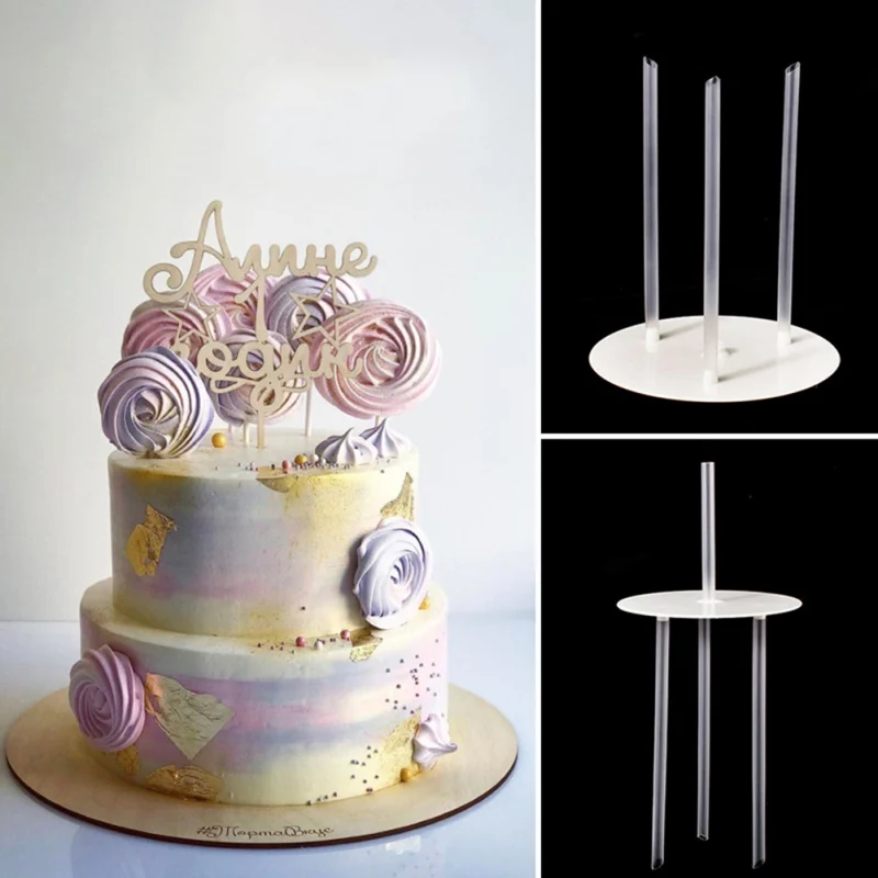 Multi-layer Cake Piling Bracket Support Frame Practical Stands DIY Dessert Making Decor Tools Kitchen Accessories | Дом и сад