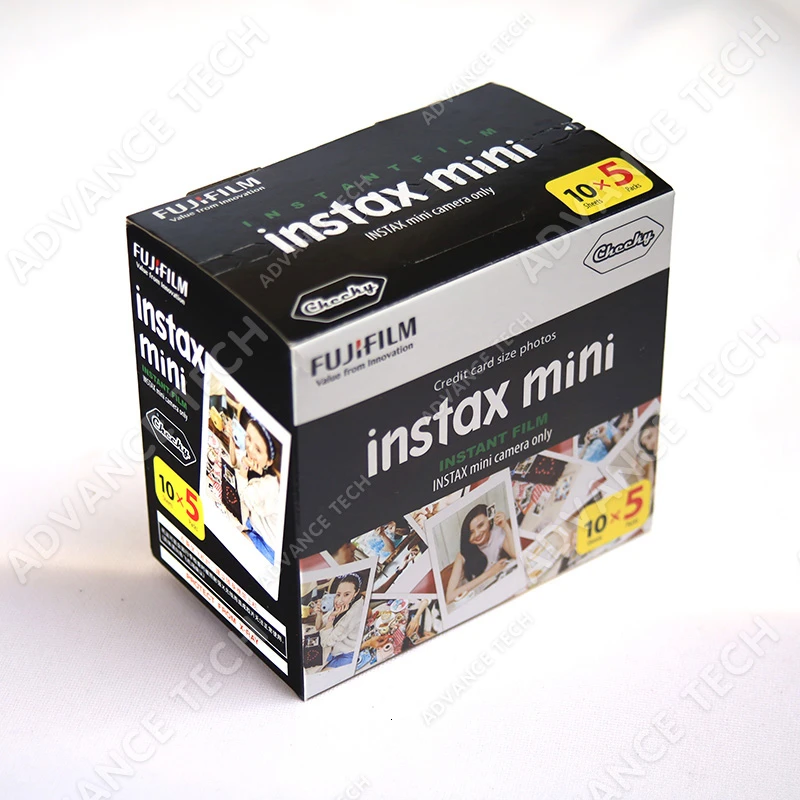 Белая пленка для Fuji Instax Mini 9 фильм белый край 50 листов/упаковка, детские носки, Фотобумага для моментального фотоаппарата Fuji 8/фотоаппаратов моментальной печати 7 s/25/50/90 SP-1/SP-2