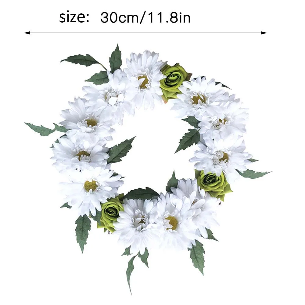 Искусственный венок свадебное торжество порог украшения двери декорация