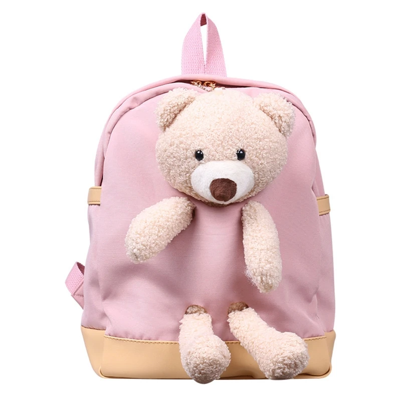 

Cute Cartoon Plush Bear Kids Backpacks Stuffed Animal Toddler Toy for Boys Girls 20CA