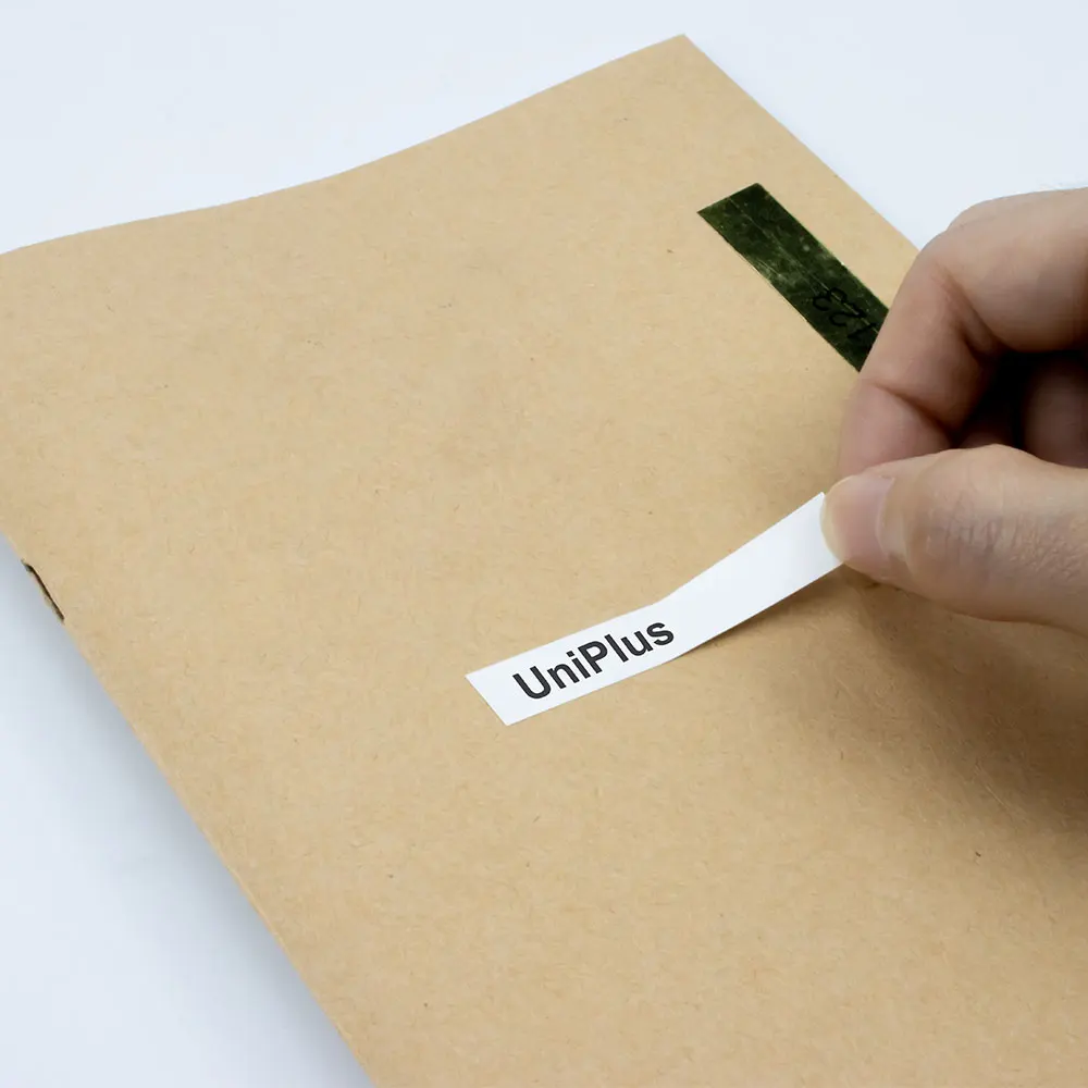 UniPlus 6PK 6 мм черный на красном этикеточная лента 411 совместимый лента|Ленты для