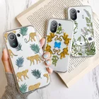 Чехол для Xiaomi Poco M3 Pro X3, M3, F2 Pro, X3NFC, Redmi Note 8 Pro, 9, 10, 10S, 9S, 8T, 9A, с леопардовым рисунком, Pocox3