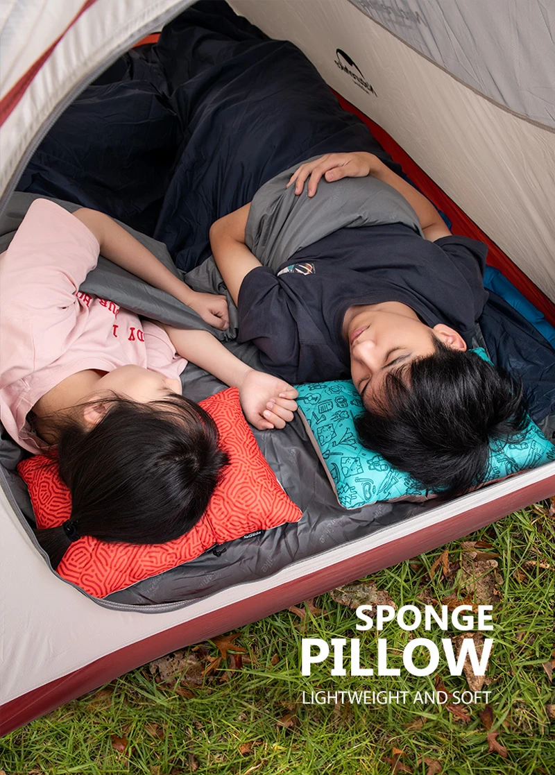 Naturehike, складная губчатая Подушка, сверхлегкая, портативная, для офиса, поясная подушка, для обеда, для сна, для улицы, для путешествий, подушка