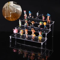 clear acrylic display stand detachable cartoon character ladder frame holder toy car model purse perfume cosmetics storage rack