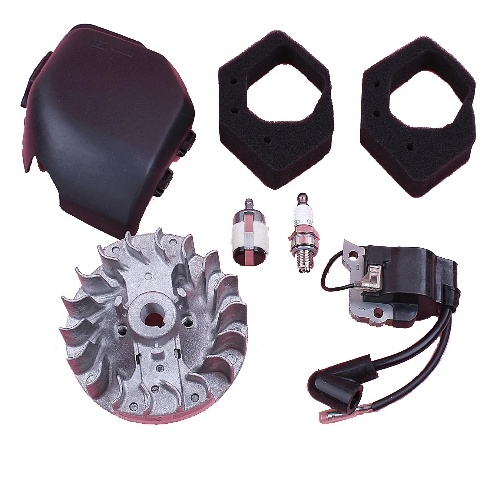 Магнето маховик катушки зажигания и воздушный фильтр Корпус крышка Assy топливный