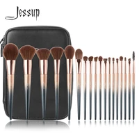 jessup brushes 18pcs makeup brushes set 1pc cosmetic bag women make up brush powder foundation precision pencil eyeshadow